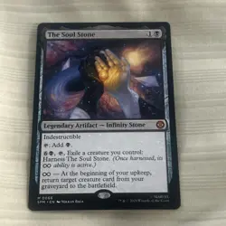 MTG The Soul Stone, NM-Mint, English Marvel's Spider-Man Mythic M 0066 - Image 2