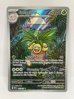 Exeggutor Illustration Rare Pokemon TCG Mega Evolutions 135/132 - Image 1