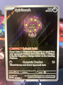 2025 POKEMON MEG EN-MEGA EVOLUTION 148 SPIRITOMB ILLUSTRATION RARE NM/M - Image 1