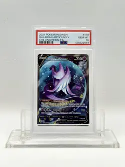 Pokemon Galarian Articuno V 170/198 Full Art Chilling Reign PSA 10 GEM MINT - Image 1