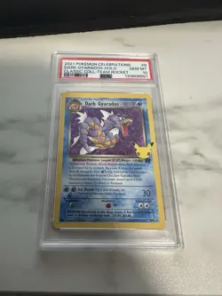 2021 POKEMON CELEBRATIONS CLASSIC COLLECTION #8 DARK GYARADOS-HOLO PSA 10 - Image 1