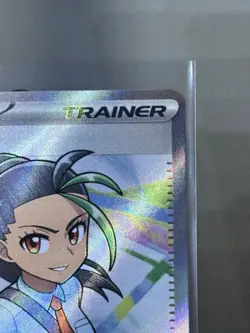 Pokemon TCG Nemona Trainer Paldean Fates Full Art Holo Ultra Rare Card 229/091 - Image 3