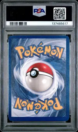 2000 POKEMON ROCKET 1ST EDITION #80 RAINBOW ENERGY PSA 8 - Image 2