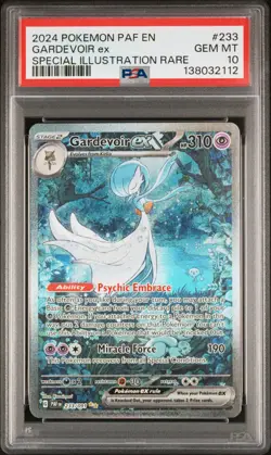 2024 POKEMON PAF EN-PALDEAN FATES SPECIAL ILLUSTRATION RARE GARDEVOIR EX PSA 10 - Image 1