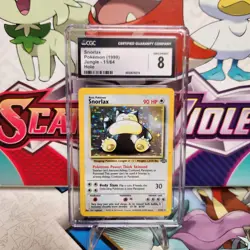 CGC 8 Snorlax 11/64 Holo Rare - Jungle - Pokemon TCG - SHIPS FAST - Image 1