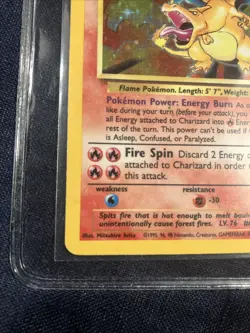 🔥Charizard 004/102 Base Set Holo Unltd- Pokemon Tcg Lp - Image 5