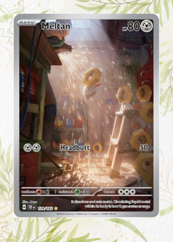Meltan - 179/162 Illustration Rare SV05: Temporal Forces Pokemon TCG NM/MINT - Image 1