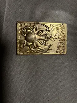 1999 Charizard Pokemon Trading Card 24K Gold Plated, Limited Edition Burger King - Image 2
