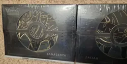 Pokemon Sword & Shield Elite Trainer Box Plus Zamazenta & Zacian Set Of 2 Sealed - Image 2