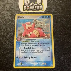 Slowbro - 13/115 - Pokemon Ex Unseen Forces Reverse Holo LP - Image 1