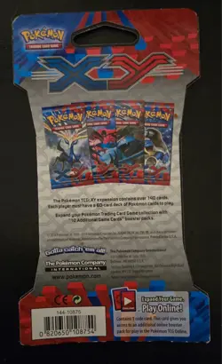 Pokemon TCG XY Base Sleeved Booster Pack Venusaur Art Factory Sealed - Image 2