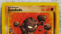Geodude [C] 47/62 1st-Edition Fossil English Pokemon 1999 Vtg TCG NM - Image 2