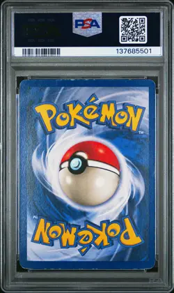 1999 POKEMON FOSSIL #10 LAPRAS-HOLO PSA 3 - Image 2