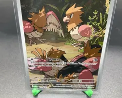 Pokemon TCG Mega Evolutions Full Art Holo Spearow 151/132 - NM - Image 4