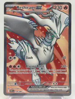 Pokemon TCG: Reshiram ex (158/086) Ultra Rare -- Sv: White Flare - Image 1