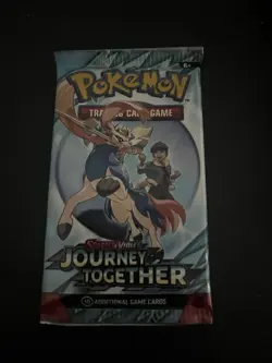 Heavy! Over 22.79 Gram Pokemon Journey Together Booster Pack Sealed - Image 2