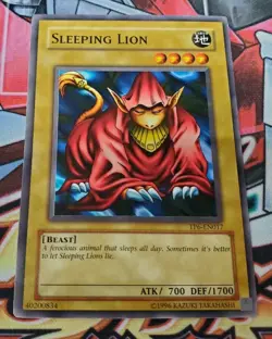2005 Yu-Gi-Oh! Tournament Pack 6 Sleeping Lion #TP6-EN017 - Image 1
