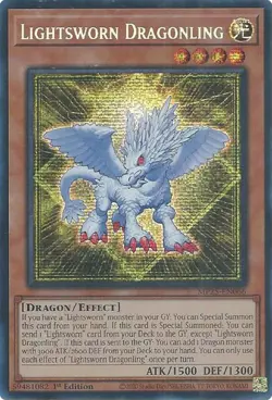 1st Edition - Lightsworn Dragonling - MP25-EN066 - 2025 Mega-Pack - NM - Image 1