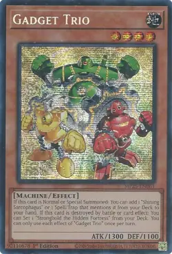1st Edition - Gadget Trio - MP25-EN061 - 2025 Mega-Pack - NM - Image 1