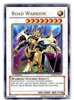 Road Warrior Ultra Rare Unlimited 5DS2-EN041 NM - Image 1