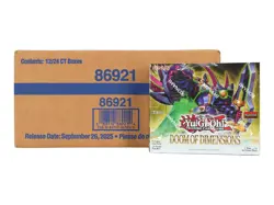 YU-GI-OH DOOM OF DIMENSIONS BOOSTER 12-BOX CASE - Image 1