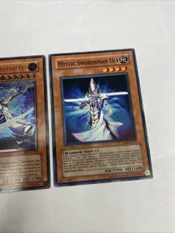 Yugioh - Mystic Swordsman LV6 RDS-EN008/SP008 1st Ed ULTIMATE + FREE LV4 & LV2 - Image 4