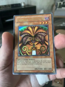 Konami Yu-Gi-Oh! Exodia the Forbidden One LOB-124 Holo - Image 2