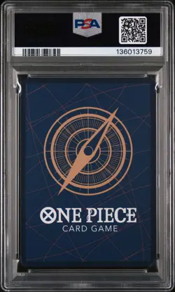 2025 ONE PIECE OP13-CARRYING ON HIS WILL ALTERNATE ART SILVERS RAYLEIGH PSA 10 - Image 2