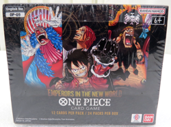 One Piece Emperors In The New World English BOOSTER BOX OP-09 24 Packs Sealed - Image 1