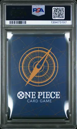 2022 ONE PIECE JPN 25TH ANNIVERSARY PREMIUM COLLECTION MONKEY D. LUFFY PSA 8 - Image 2
