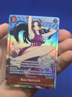 One Piece Legacy of the Master Boa Hancock OP12-014 Alternate Alt Art Super Rare - Image 2