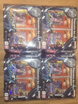 4x One Piece Illustration Box Vol 6 Brand New Sealed Volume 6 LOT of 4 - Image 1