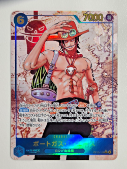 One Piece Portgas D. Ace OP13-119 SEC (ALT ART) Carrying on His Will Japanese - Image 1