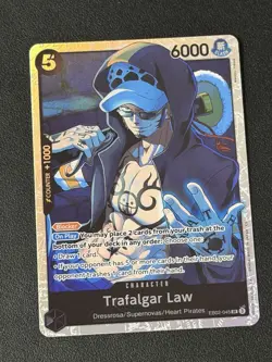 Trafalgar Law EB02-045 Extra Booster: Anime 25th Collection Foil One Piece CCG - Image 1