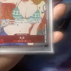 One Piece Ccg -Nami PCC GIRLS Edition 2024 PSA 10 OP01-016 R For ASIA - Image 5