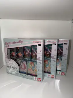 One Piece TCG Illustration Box Vol. 1 SEALED BUNDLE (3x) - Image 1