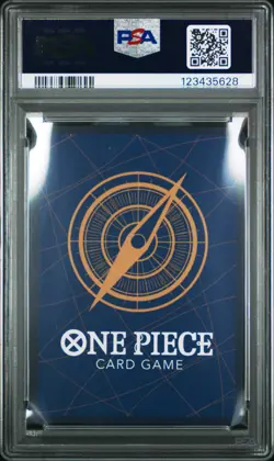 2025 ONE PIECE JPN OP11-A FIST OF DIVINE SPEED ALTERNATE ART GEAR TWO PSA 10 - Image 2