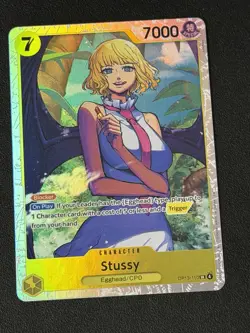 Stussy OP13-110 SR Carrying On His Will Holo Foil One Piece TCG NM - Image 1