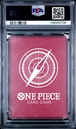 2025 ONE PIECE PROMOS PSA MAGAZINE EXCLUSIVE #001 SHANKS PSA 10 - Image 2