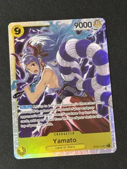 Yamato OP04-112 - One Piece TCG - SR Super Rare Foil English NM or better - Image 1