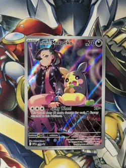 Marnie’s Morpeko 206 Sv: Scarlet & Violet Promo Cards Holo - Image 1