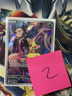 Marnie’s Morpeko 206 Sv: Scarlet & Violet Promo Cards Holo - Image 3