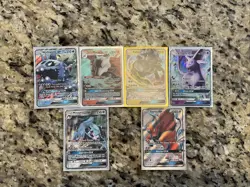 Pokemon TCG Lot Of 6 All Gx Card All In Good Condition - Image 1