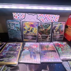 Pokemon Cards Lot Mixed Full Art And Holos And Reverse Holos - Image 1