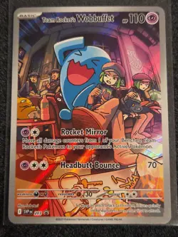Team Rocket's Wobbuffet Promo SV: Scarlet & Violet Promo Cards 203 NM - Image 1