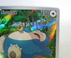 Pokemon Snorlax SVP 051 Holo Black Star Promo Card Scarlet & Violet 151 - Image 4