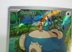 Pokemon Snorlax SVP 051 Holo Black Star Promo Card Scarlet & Violet 151 - Image 5