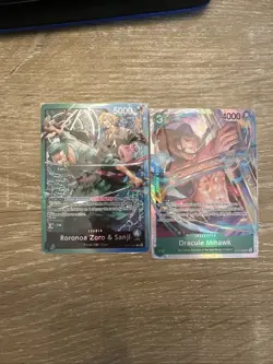 Roronoa Zoro & Sanji ST12-001 Leader Card - Foil - Starter Deck 12 - English NM - Image 1