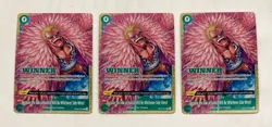 2025 One Piece - Because the Side of Justice Winner (3x) Cards Vol. 4 OP05-037 - Image 1