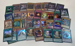 Mixed Rare Holographic YU-GI-OH! TCG and CCG Trading Cards Bundle (Set Of 50) - Image 1